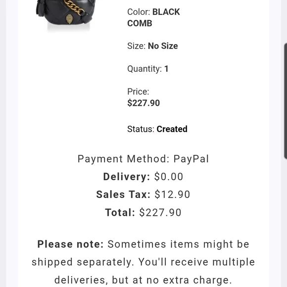 KURT GEIGER KENSINGTON  BELTBAG FANNY PACK - Picture 4 of 5